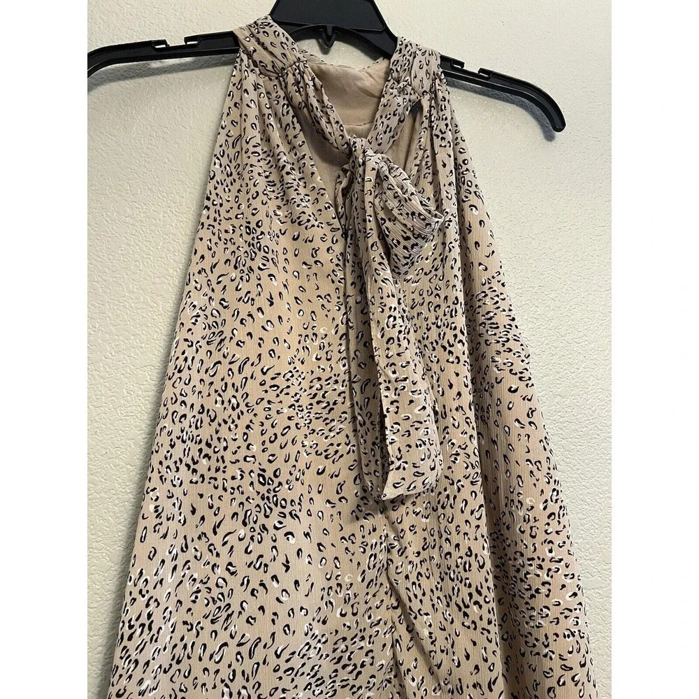 NWT Vince Camuto 1X Leopard Dress - Picture 6 of 9